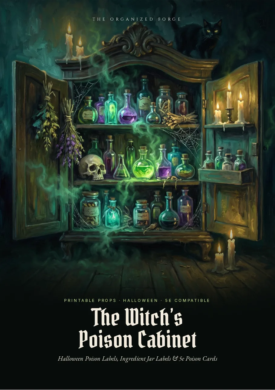 Cover of The Witch’s Poison Cabinet