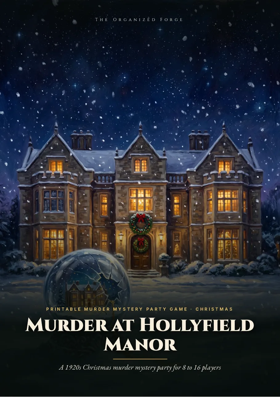 Cover of Murder at Hollyfield Manor