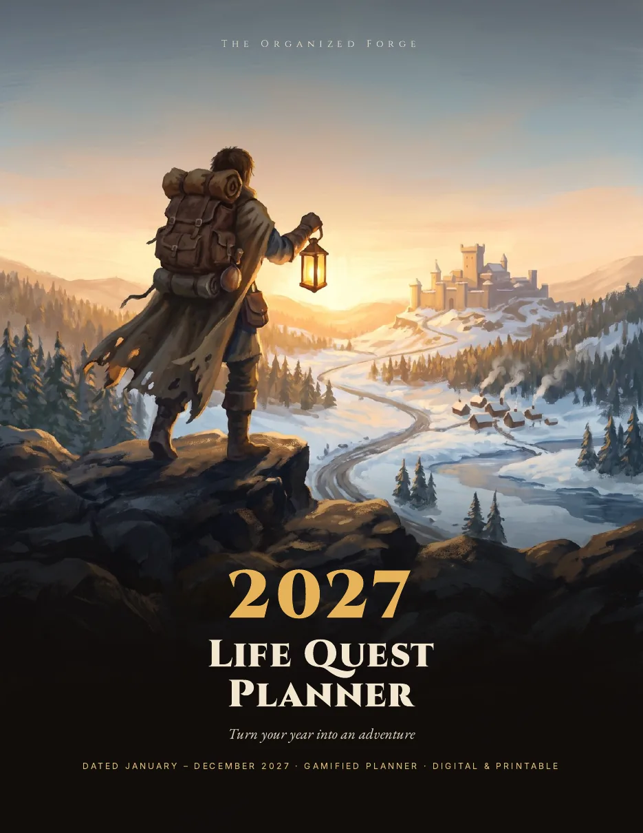 Cover of 2027 Life Quest Planner