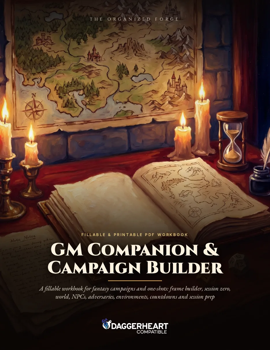 Cover of GM Companion & Campaign Builder