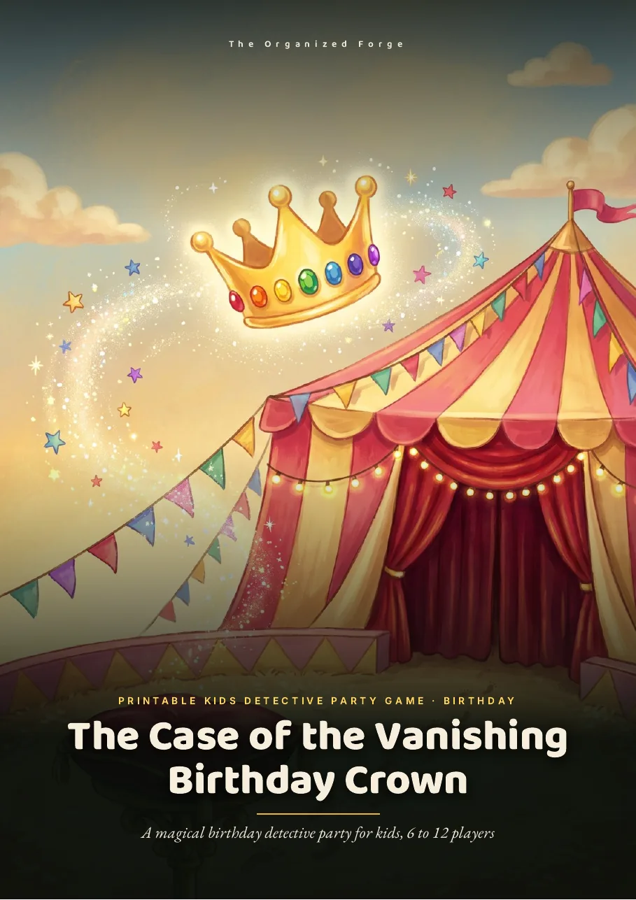 Cover of The Case of the Vanishing Birthday Crown