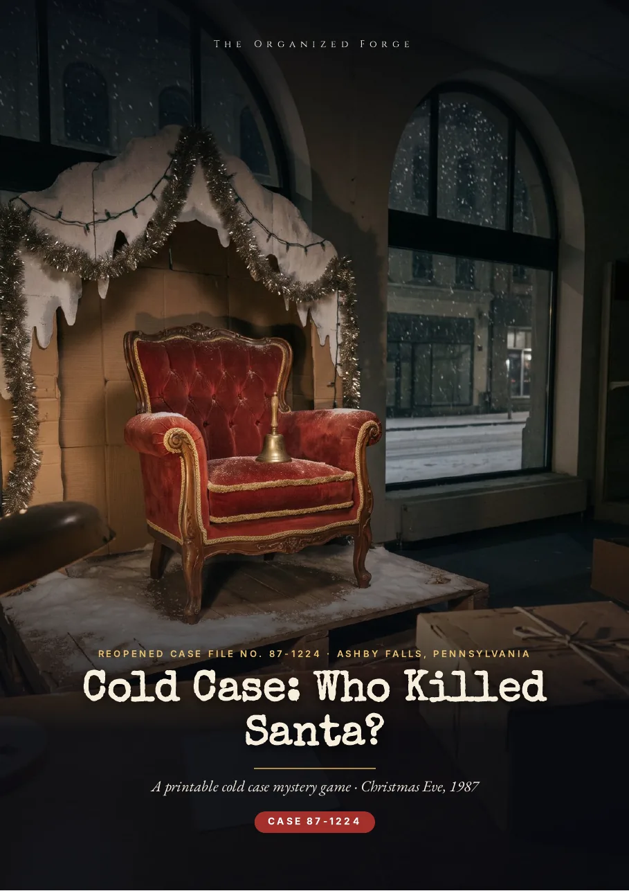 Cover of Cold Case: Who Killed Santa?