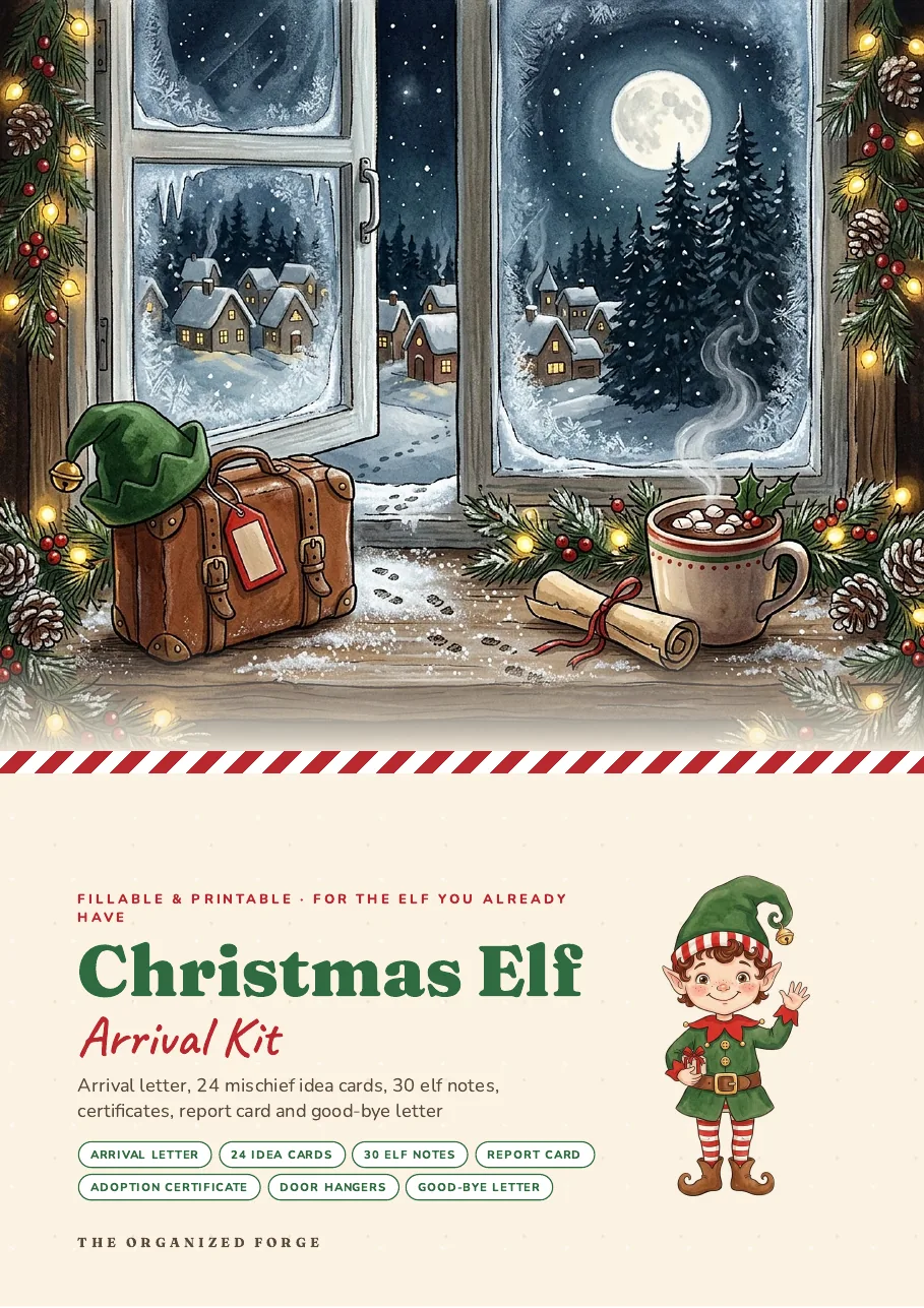 Cover of Christmas Elf Arrival Kit (Fillable & Printable)