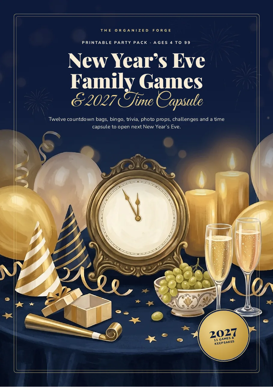 Cover of New Year’s Eve Family Games & 2027 Time Capsule