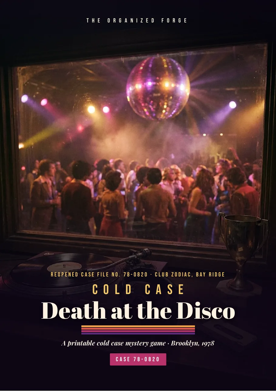 Cover of Cold Case: Death at the Disco
