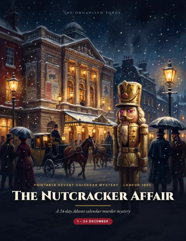 The Christmas Mystery Collection — 4 Printable Christmas Mysteries — preview page 1
