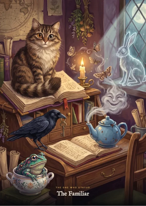 The Witch's Library — A Solo Journaling RPG — preview page 1