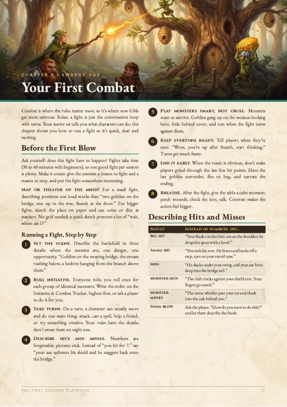 The First Session Playbook — preview page 1