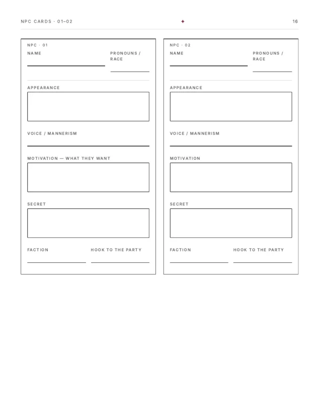 The Lazy DM Companion — preview page 1