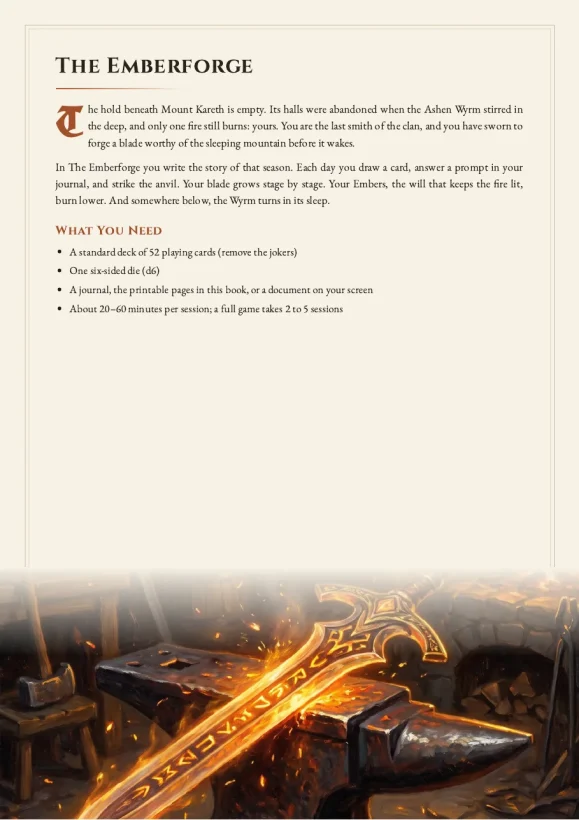The Emberforge — preview page 1
