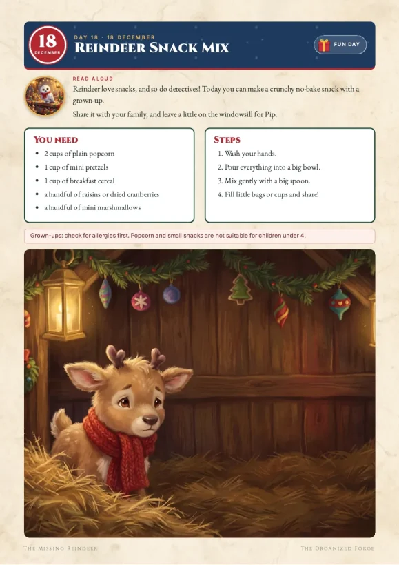The Missing Reindeer — preview page 1