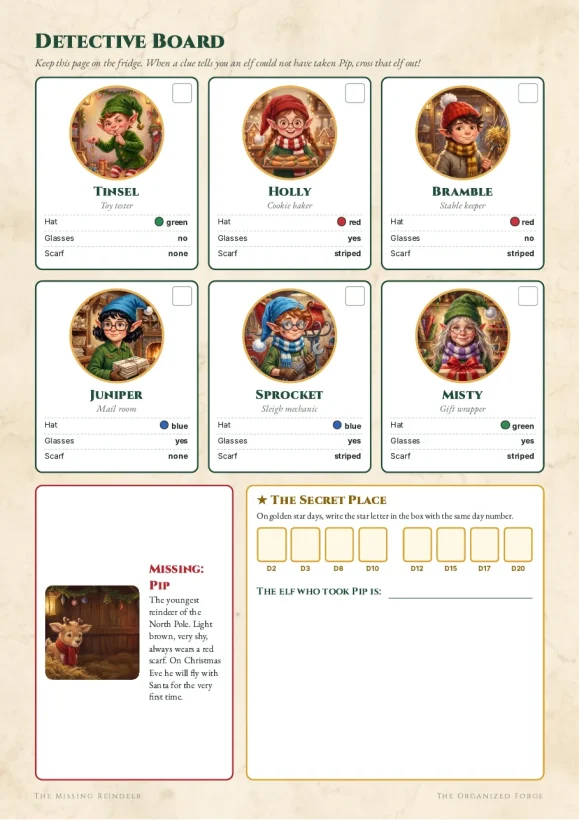 The Missing Reindeer — preview page 2