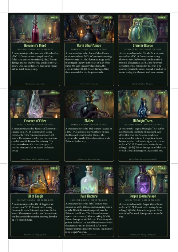 The Witch's Poison Cabinet — preview page 2