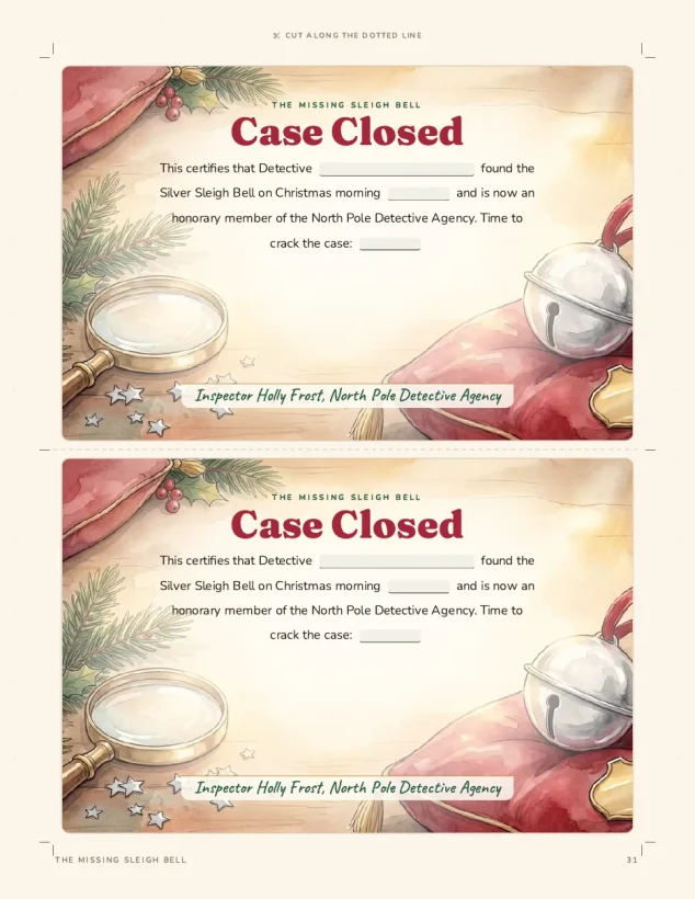 The Case of the Missing Sleigh Bell — preview page 2