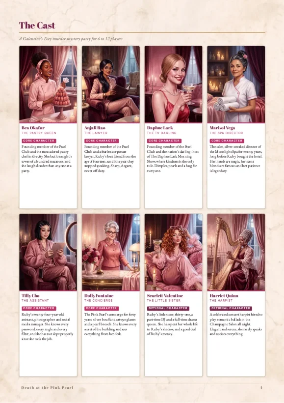Death at the Pink Pearl — preview page 2