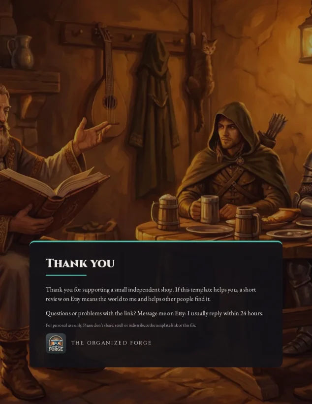 The Campaign Codex — TTRPG World Wiki — preview page 2
