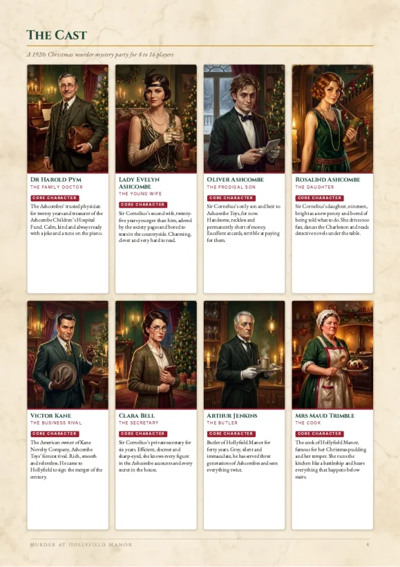 Murder at Hollyfield Manor — preview page 2