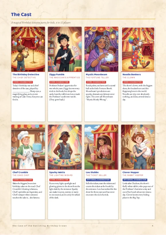 The Case of the Vanishing Birthday Crown — preview page 2