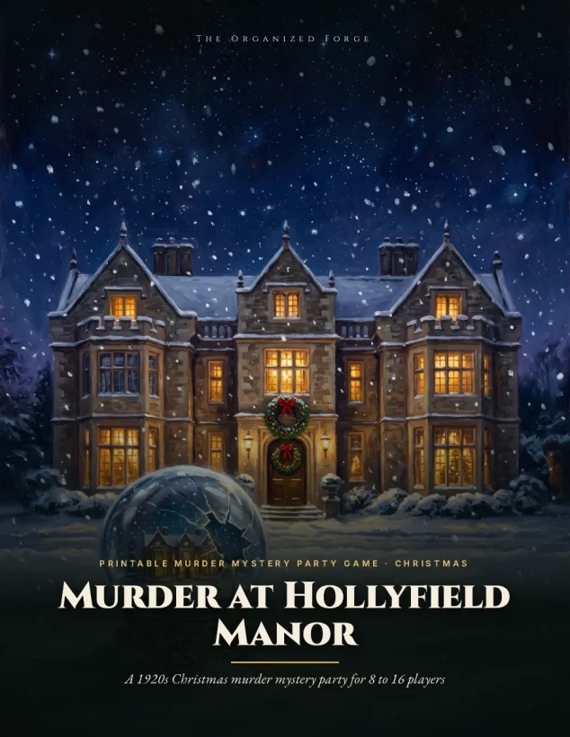 The Christmas Mystery Collection — 4 Printable Christmas Mysteries — preview page 3