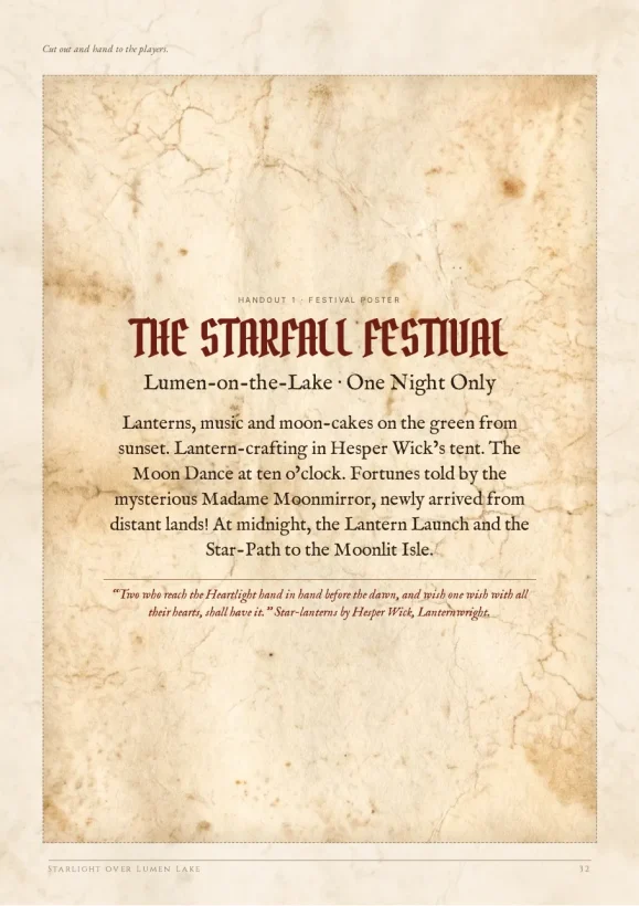 Starlight over Lumen Lake – A 5E Duet One-Shot — preview page 3