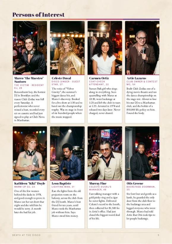 Cold Case: Death at the Disco — preview page 3