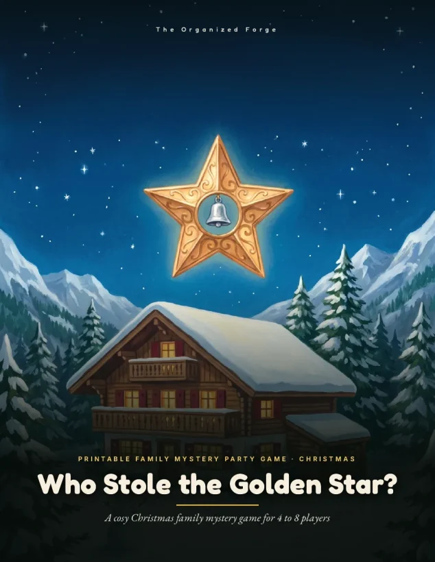 The Christmas Mystery Collection — 4 Printable Christmas Mysteries — preview page 4